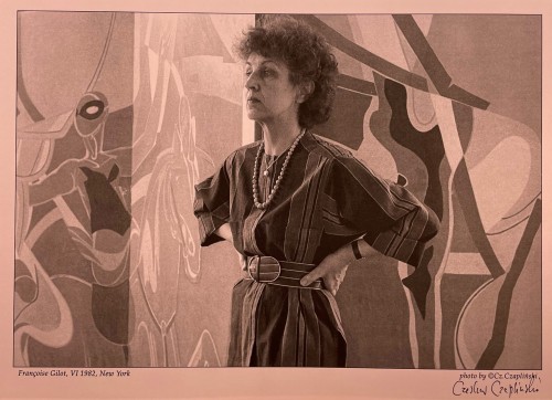 Fotografia, Czesław Czapliński „Françoise Gilot, VI 1982, New York"