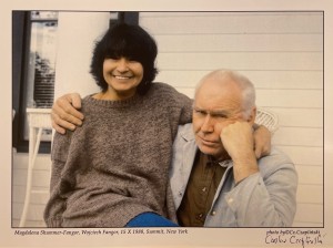 Photography, „Magdalena Shummer- Fangor, Wojciech Fangor, 15 X 1988, Summit, New York", Czesław Czapliński, 30*40 cm, modern art, contemporary art