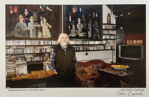 Fotografia, Czesław Czapliński „Kiejstut Bereźnicki , 3 XII 2008, Sopot"