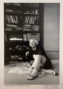 Photography, „Roman Opałka, 3 X 1995, Bazerac, Francja", Czesław Czapliński,  40*30 cm, modern art, contemporary art