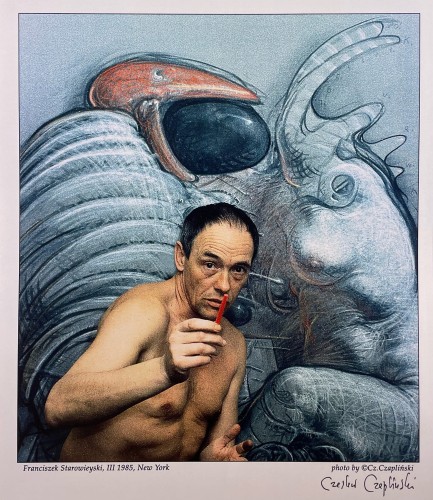 Photography, Czesław Czapliński „Franciszek Starowieyski, III 1985, New York", modern art