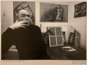 Photography „Franciszek Starowieyski, 12 III 1991, Paryż", Czesław Czapliński, 30*40 cm, modern art, contemporary art