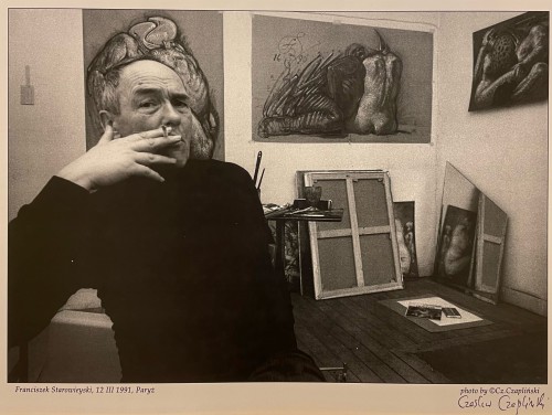 Photography, Czesław Czapliński „Franciszek Starowieyski, 12 III 1991, Paryż", modern art