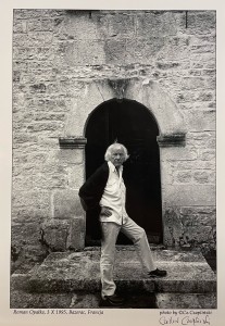 Photography,  „Roman Opałka, 3 X 1995, Bazerac, Francja", Czesław Czapliński, 40*30 cm, modern art, contemporary art