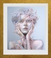 Denys Molerio, Inkografia surrealizm, rozmiar L 57x 50 cm,, „Reckoning", obrazy współczesne, sztuka współczesna