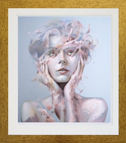 Denys Molerio, inkography, 57 x 50 cm, "Reckoning", contemporary paintings, contemporary art