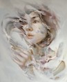 Denys Molerio, obraz olejny na płótnie, abstrakcja, 120x 100 cm, bez tytułu, obrazy współczesne, sztuka współczesna