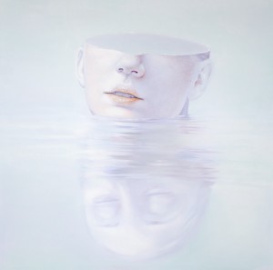 Denys Molerio, obraz olejny na płótnie, 80x 80 cm, abstrakcja, "Dissonance",  obrazy współczesne, sztuka współczesna