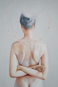 Denys Molerio, oil painting on canvas, 150 x 100 cm, surrealism, abstraction, "Cycle of givers", contemporary paintings, contemporary art