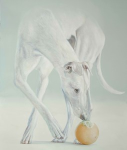 Denys Molerio, obraz olejny na płótnie, abstrakcja, 120x100 cm, „Dynamic Dicay", obrazy współczesne, sztuka współczesna
